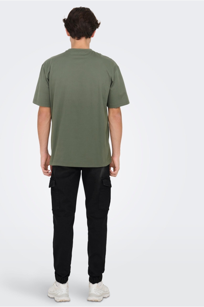 ONSFRED LIFE RLX SS TEE NOOS 22022532 Castor Gray